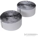 FIXMAN | Samolepící páska na suchý zip 50 mm × 5 m - 2 ks černá 534608