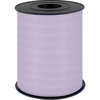 Stuha Plastová stuha pastelově fialová - 225 m
