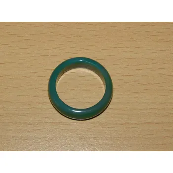 Drahý kámen Chrysopras - Prstýnek - průměr 18 mm - kp9