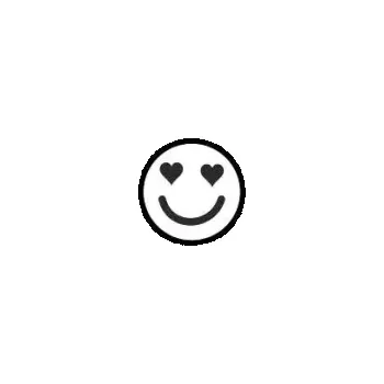 Svatební dekorace Symbol k textu SMAJLÍK/SRDCE 1ks, (1,5 cm2)