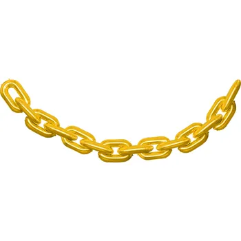 Zlatá fóliová balónová girlanda Řetěz