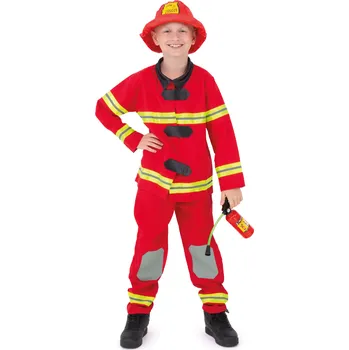 Karnevalový kostým Dětský kostým hasič, velikost M