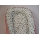 Pro útulný domov Hnízdečko do postýlky Kapradí se starorůžovou