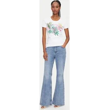 Pánská móda Guess T-Shirt 172941 Bílá Classic Fit S