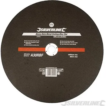 Řezný kotouč Silverline | Výkonný řezný kotouč na kov, plochý - 355 x 3.2 x 25.4mm 277519