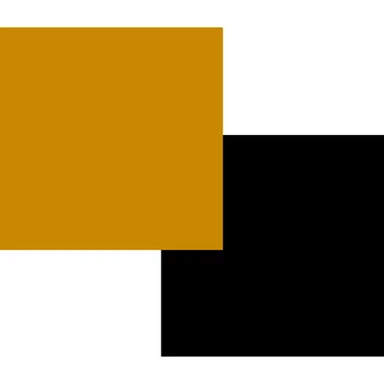 Zlatá/černá podložka pod dezert monoporce - čtverec 9 × 9 cm