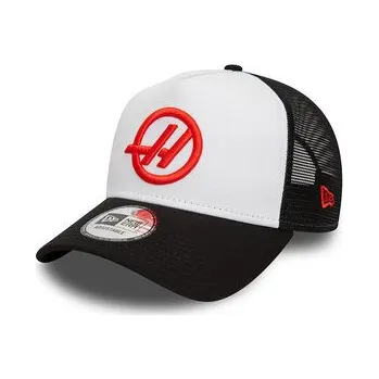 Kšiltovka Haas F1 MoneyGram kšiltovka EF s velkým logem bílá