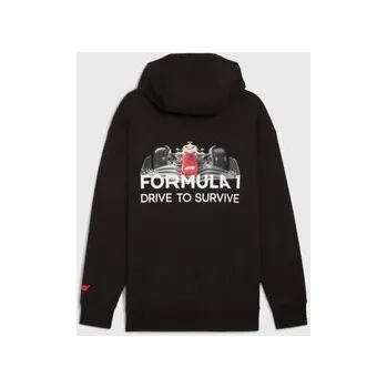 Dámská mikina Fanouškovská mikina s kapucí Puma F1 Drive To Survive černá - S