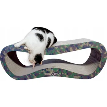 Nízké škrabadlo, pelíšek, škrabací podložky Mruu&Pruu do 60 cm