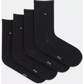 Dámské ponožky Ponožky Tommy Hilfiger 4-pack 701219560 černá 99X, vel. 35/38
