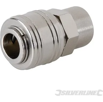 Silverline | Euro rychloupínací spojka s vnitřním závitem, 1/4" BSP - 1/4" BSP 238184