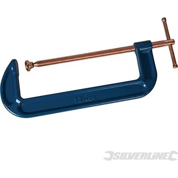 Truhlářská svěrka Silverline | G-svěrka na lehké použití - 300mm VC32