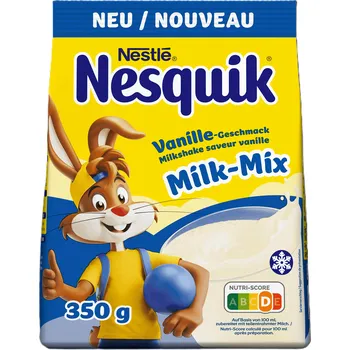NESTLÉ NESQUIK ROZPUSTNÝ MLÉČNÝ NÁPOJ VANILKA 350g NĚMECKO!