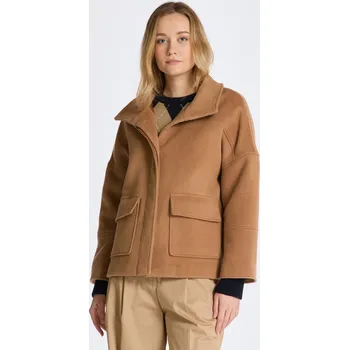 BUNDA GANT CROPPED WOOL JACKET WARM KHAKI