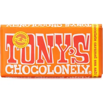 Cukrovinka Tony's Mléčná čokoláda s karamelem a mořskou solí
