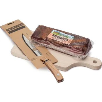 Žertovný předmět Rakouský špek na prkénku s nožem