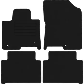 autokoberec Kobercové rohože Edecor velurové 4 ks