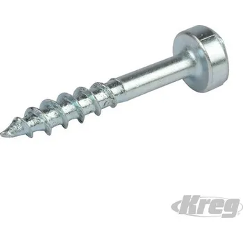 Šroub KREG | Zinc Pocket-Hole Screws Pan Head Coarse - No.7 x 1" 1200pk 764590