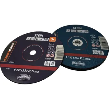 Řezný kotouč Craftomat Sada řezných kotoučů C24R-BF, ø 230 × 2,5 × 22,23 mm, 6600 ot./min, 5 ks 34688414