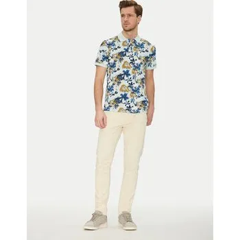 Pánské tričko Blend Polokošile 20718253 Modrá Regular Fit XXL