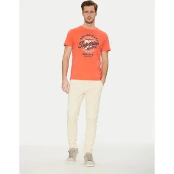 Pánské tričko Blend T-Shirt 20717758 Oranžová Regular Fit XL