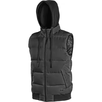 Pánská vesta CANIS CXS RENO Pánská zimní vesta tmavě černá - 4XL