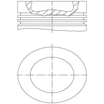 Píst motoru Píst MAHLE 038 08 00