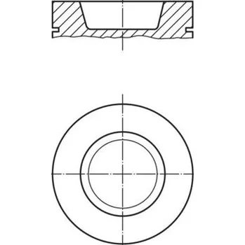 Píst motoru Píst MAHLE 227 PI 00113 000