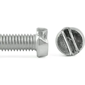 Šroub Šroub válcová hlava drážka nerez A2, DIN 84 - M1,6x5