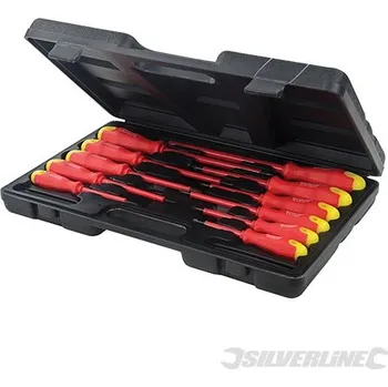 Šroubovák Silverline | Sada izolovaných šroubováků - 11 dílů - 11pce 918535