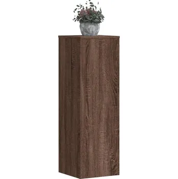 Pěstitelství vidaXL Stojany na rostliny 2 ks 33x33x100 cm kompozitní dřevo [3307882] Barva: hnědý dub