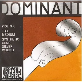 Strunný nástroj Thomastik Dominant 133 G Violin 4/4 Medium Struny pro housle