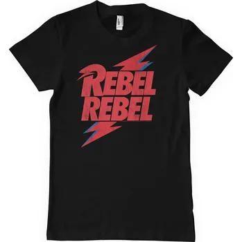 David Bowie Rebel Rebel Black 2XL Tričko