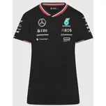 Dámské týmové tričko Mercedes AMG F1 černé - M