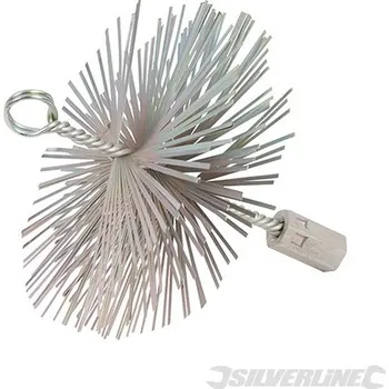Silverline | Drátová čistící hlava trubek - 150mm 366706
