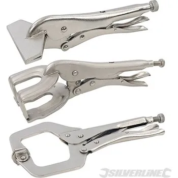 Silverline | Sada svářečských svorek - 3 díly - 3pce 245017