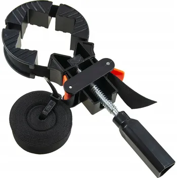 Truhlářská svěrka TRUHLÁŘSKÁ PÁSOVÁ SVĚRKA MONTÁŽNÍ ROHOVÁ PRO RÁMY 4M