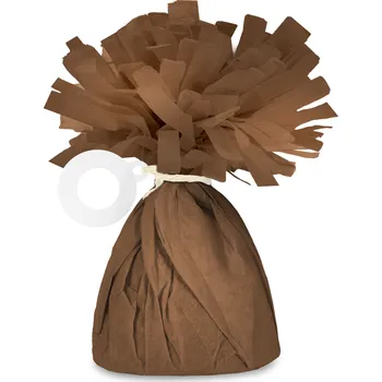 Balónek Papírové závaží na balónky hnědé