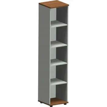 Knihovna Regál Odnowa 40 x 186,7 x 40 cm, ořech