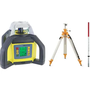 Měřící laser Rotační laser FKD FRE-203XTR sklonový - stativ s klikou + lať