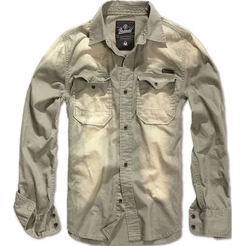 Pánské oblečení Brandit Košile Hardee olivová | šedá L