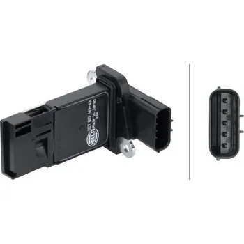 Čidlo automobilu Snímač množství protékajícího vzduchu HELLA 8ET 009 149-491