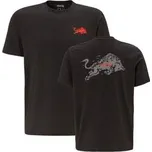 Volnočasové tričko Red Bull Ring ECLIPSE černé s motivem RRI - S