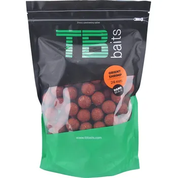 TB Baits Hard Boilie 24 mm/1 kg, Orient Shrimp