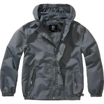 Bunda dětská Kids Summer Frontzip Windbreaker antracitová 122/128