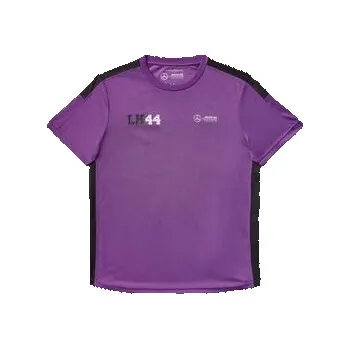 Pánská móda Mercedes AMG Petronas F1 sportovní triko Lewis Hamilton fialové - XL