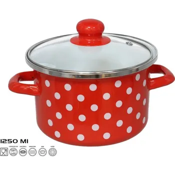 Hrnec s poklicí 1250ml 16x10 cm MALAGA