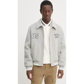 Pánská větrovka Bunda Tommy Jeans DM0DM21119 šedá 09X, vel. XL