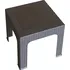 Zahradní stůl Tempo Kondela Zama 0000399626 42 x 42 x 42 cm hnědý