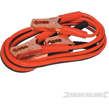 Povinná bezpečnostní výbava Silverline | Startovací kabely 200 A max - 2.2m 857328